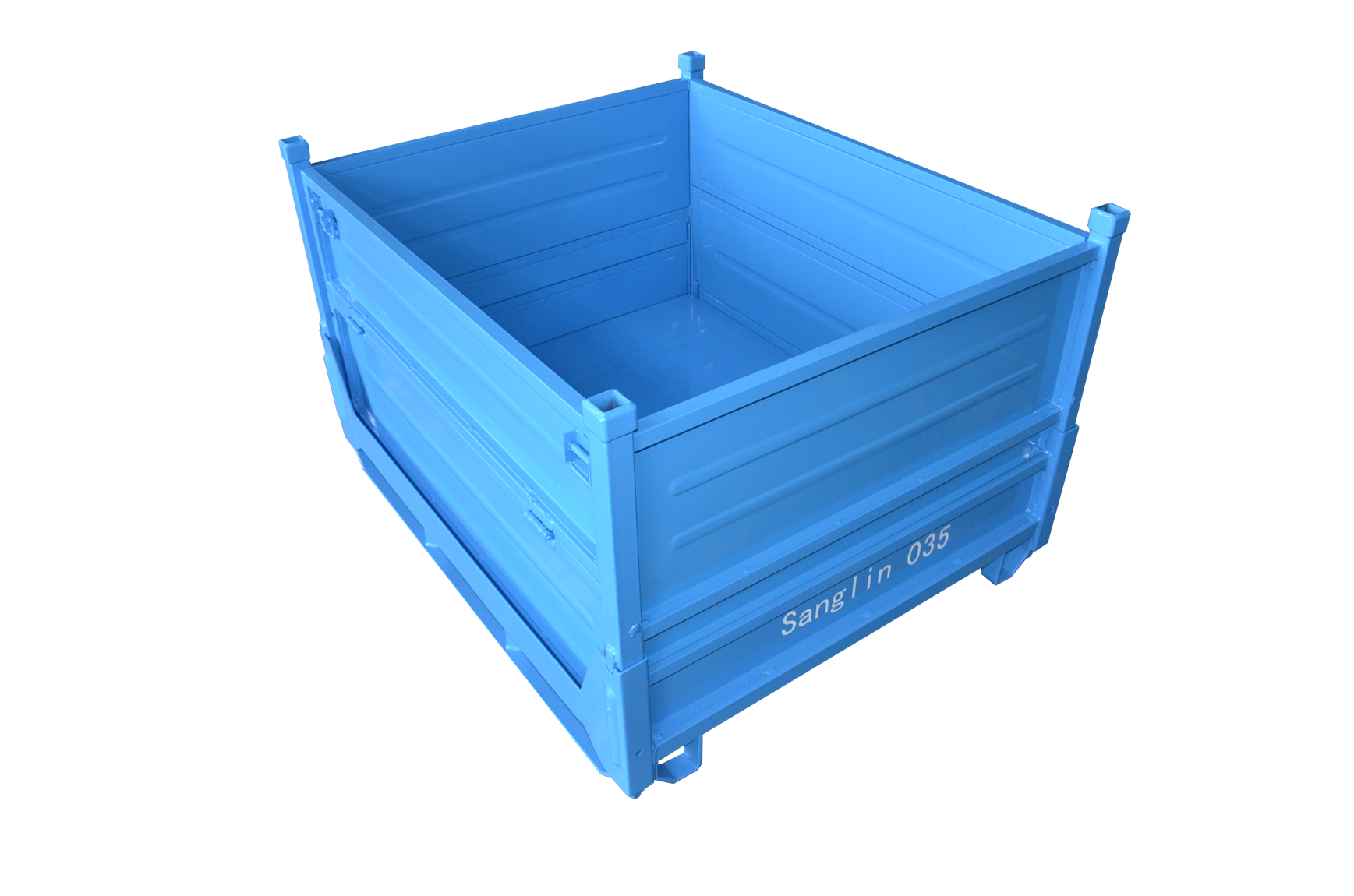 蓝色钢板箱 蓝色钢板箱