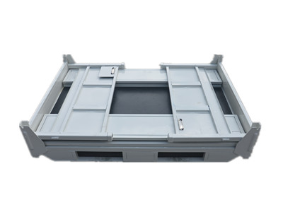 折叠钢板箱——货架料箱 折叠钢板箱——货架料箱