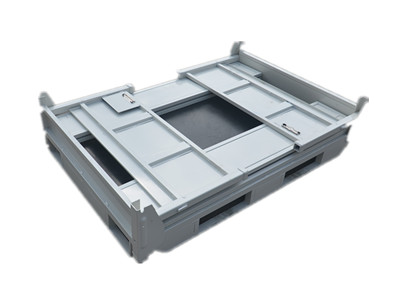 折叠钢板箱——货架料箱 折叠钢板箱——货架料箱