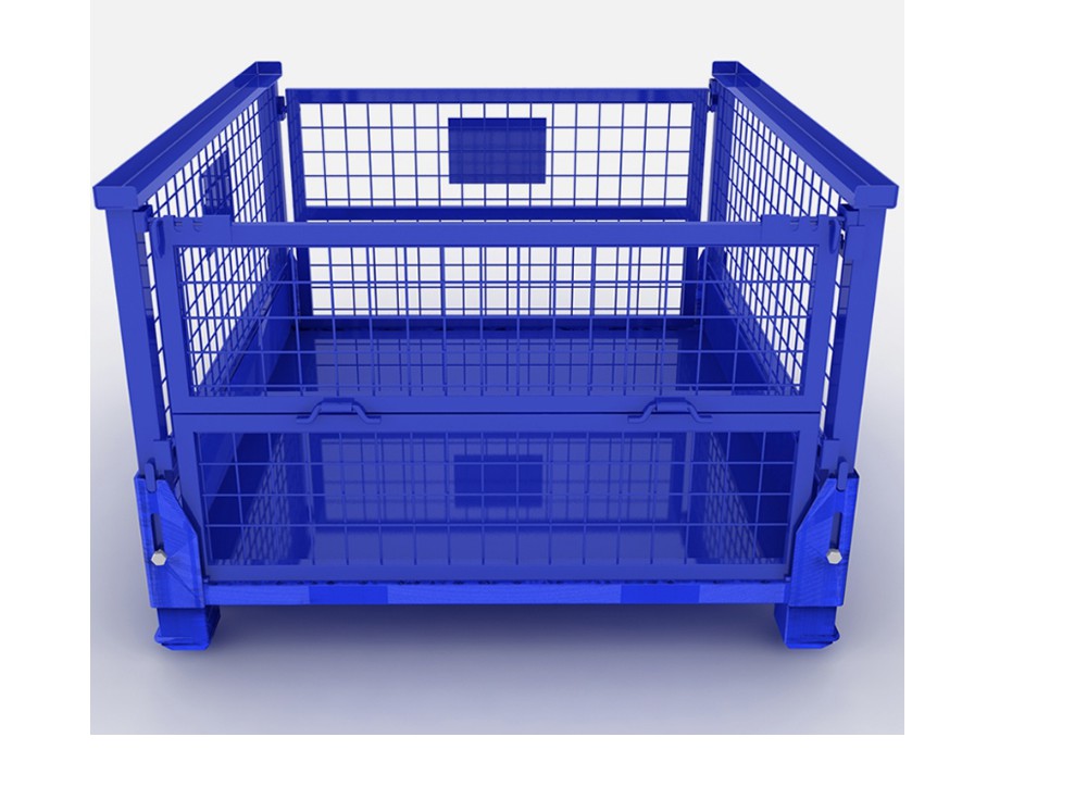 金属折叠网箱：灵活高效的现代存储解决方案